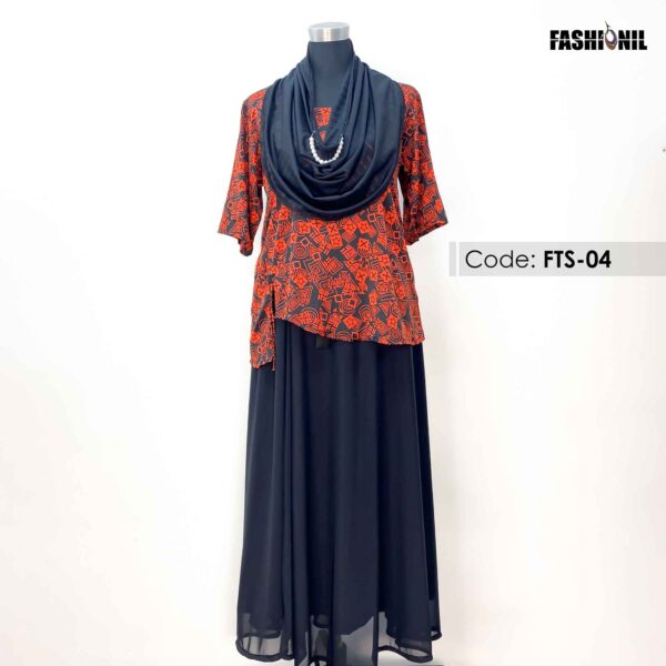 Orna, Skrit & Tops Combo Set