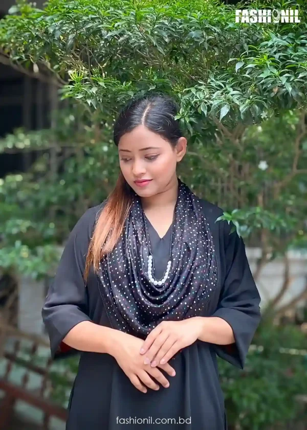 Orna D1 C71 Cotton Black Dot